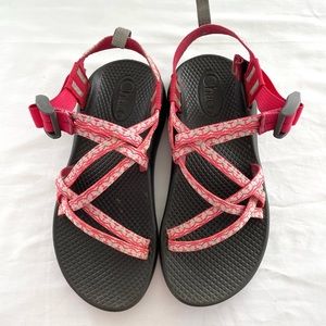 Chacos Women’s Sz 5 Z/Cloud X  Pink White Gray EUC